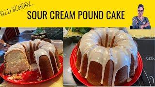 SOUR CREAM POUND CAKE  #homemade #cooking #amazing #baking #blessed #yummyrecipe #bake