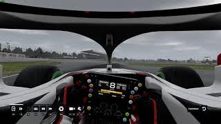 F1 2020  Drifting in the rain cockpit view