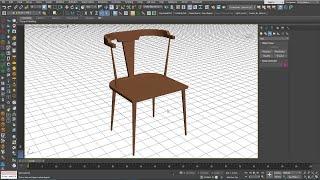 3DS Max Easy Modeling - Simple Chair - Part 1