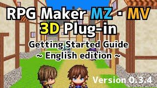 3D plugin getting started guide for RPG Maker MZ and MV.