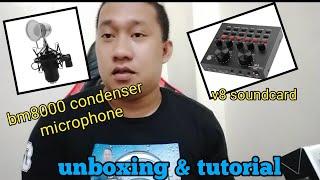 How To Set Up V8 Soundcard & Bm8000 Complete Tutorial