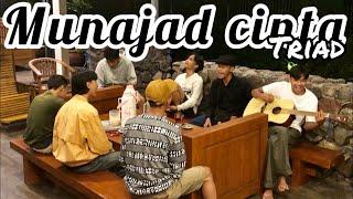 MUNAJAD CINTA - TRIAD || COVER JUMAWAN MUSIC