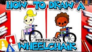 How To Draw A Person Sitting In A Wheelchair