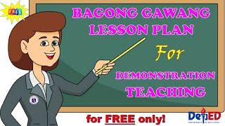 BAGONG GAWANG LESSON PLAN FOR DEMO TEACHING LIBRE LANG IPAMIMIGAY II ALAMIN KUNG PAANO MAKUHA