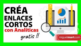 Cómo crear ENLACES CORTOS con ANALÍTICAS DE USO   mejor acortador de enlaces 2020