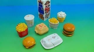 MCDONALD'S CHANGEABLES 1988 TRANSFORMING FOOD COLLECTIONS