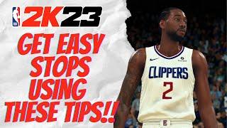 These ON BALL DEFENSE tips will turn you into a LOCKDOWN DEFENDER in NBA 2K23! (ONLINE GAMEPLAY!)