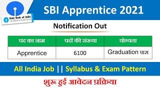 SBI Apprentice Recruitment 2021 Exam Date | SBI Apprentice Recruitment 2021 Syllabus