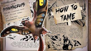 Ark Survival Evolved How To Tame Sinomacrops