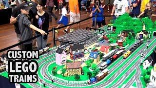 LEGO Island of Sodor Custom Train City | Brickvention 2019