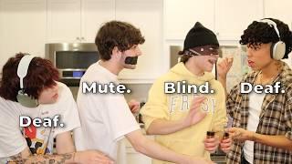 DEAF, BLIND, MUTE WITH TRIPLETS