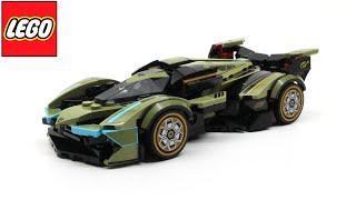 Full Build Video - Lego Lamborghini V12 Vision Gran Turismo