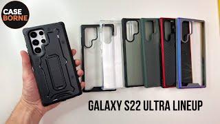 Samsung Galaxy S22 Ultra CaseBorne Case Lineup!