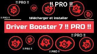 Télécharger Driver Booster 7 PRO sans crack 2020 / بدون كراك Driver Booster !!PRO!! ‏ تحميل و تثبيت