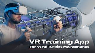 VR Training App  For Wind Turbine Maintenance by Innowise