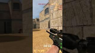 CS CZ vs CS 1.6?  #shorts #youtubeshorts #cs #gaming #highlights #bestmoments #fragmovie #fyp