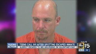 Teen helps capture jail escapee