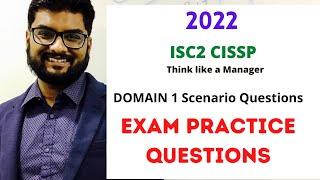 CISSP Domain 1 Practice Questions 2022