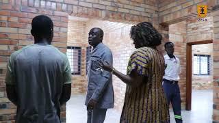 Vice-Chancellor, Prof. Okoe Amartey, inspects ongoing UPSA police station project