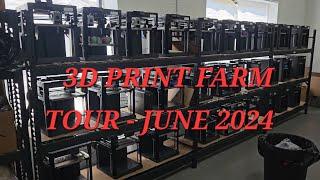 3D Print Farm Update - June 2024