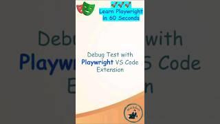Playwright With TypeScript | Debug Test with Playwright VS Code Extension