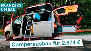 Camper extension costs under 3.000 € | DIY Campervan | Franzeks Reisen