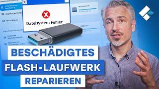 Defekten USB-Stick reparieren und Daten retten | Recoverit