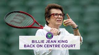 Billie Jean King | Back where she belongs | Wimbledon 2023