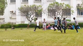 Running Games / G20 Summit India / Running Race Game at Aryavart Institute Lucknow