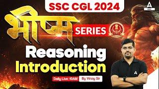 SSC CGL 2024 | SSC CGL Reasoning Classes By Vinay Tiwari | Syllabus Introduction