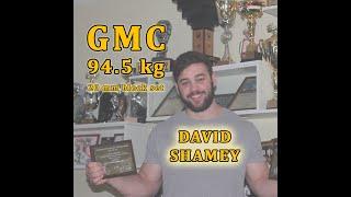 GM Certification, 20 mm block set, 94.5 kg, David Shamey