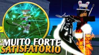 COMBO SATISFATÓRIO DE DARK BLADE E DEATH STEP NO BLOX FRUITS!!!