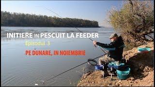 Initiere in pescuitul la feeder -Ep.3 Pe Dunare in Noiembrie