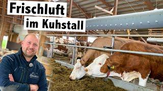 Schluss mit Hitzestress: Schlauchlüftung bringt Frischluft in den Stall | Dr. Knopf & Oswald