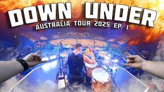 Drum Tech POV | Production Rehearsals and Show Day | Perth WA, Australia