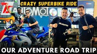 Our New Adventure Road Trip  Crazy Superbike Ride | Trading vs Batting