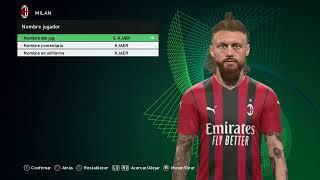 PES 2018 PS3 || Simon Kjaer Face + Tattoo || BY THEDEPREDADOR9000