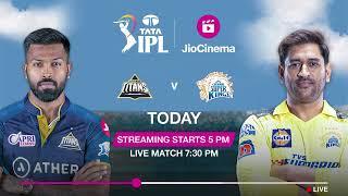 Watch #GTvCSK tonight like Sachin Tendulkar | TATA IPL on JioCinema