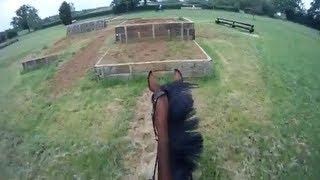 XC Lesson - Falls!!! - Helmet Cam