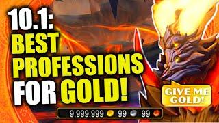 What Are The BEST Professions In Patch 10.1 for Gold? WoW Dragonflight Goldmaking & Goldfarming