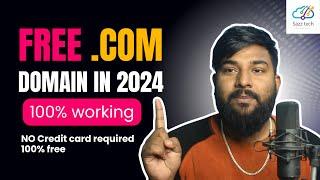Free .com domain name 2024 | Get Free Domain For blogger | Free Domain and hosting Hindi