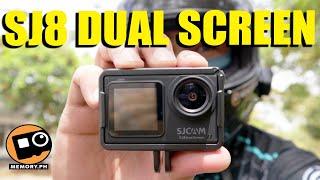 SJCAM SJ8 DUAL SCREEN REVIEW | IS THIS GOOD FOR MOTOVLOGGING?