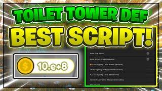 Toilet Tower Defense Script GUI / Hack (DUPE, AUTOFARM, INF COINS, AND MORE) *PASTEBIN*