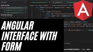 Using an Interface with an Angular Form - Relearning Angular Part 17
