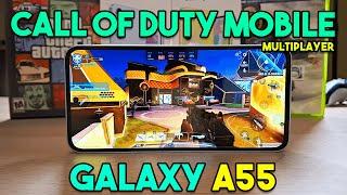 Asi es CALL OF DUTY MOBILE vs SAMSUNG GALAXY A55! - 60 FPS ESTABLES??? - Multiplayer