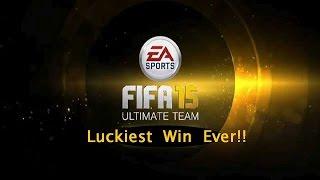 Fifa 15 // FUT // Luckiest Win Ever!! // Increíble Triunfo en Fifa 15!!