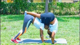 LESBIAN COUPLE YOGA CHALLENGE | LGBT