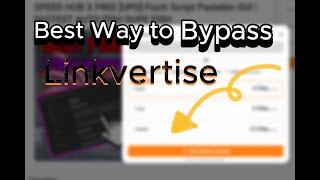 How To Bypass Linkvertise in 2024 still working!