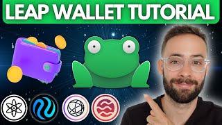 Beginner Leap Wallet Tutorial (ATOM & TIA Wallet)