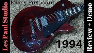 This Studio Rocks! 1994 Gibson Les Paul Wine Red Ebony Fretboard Review and Demo